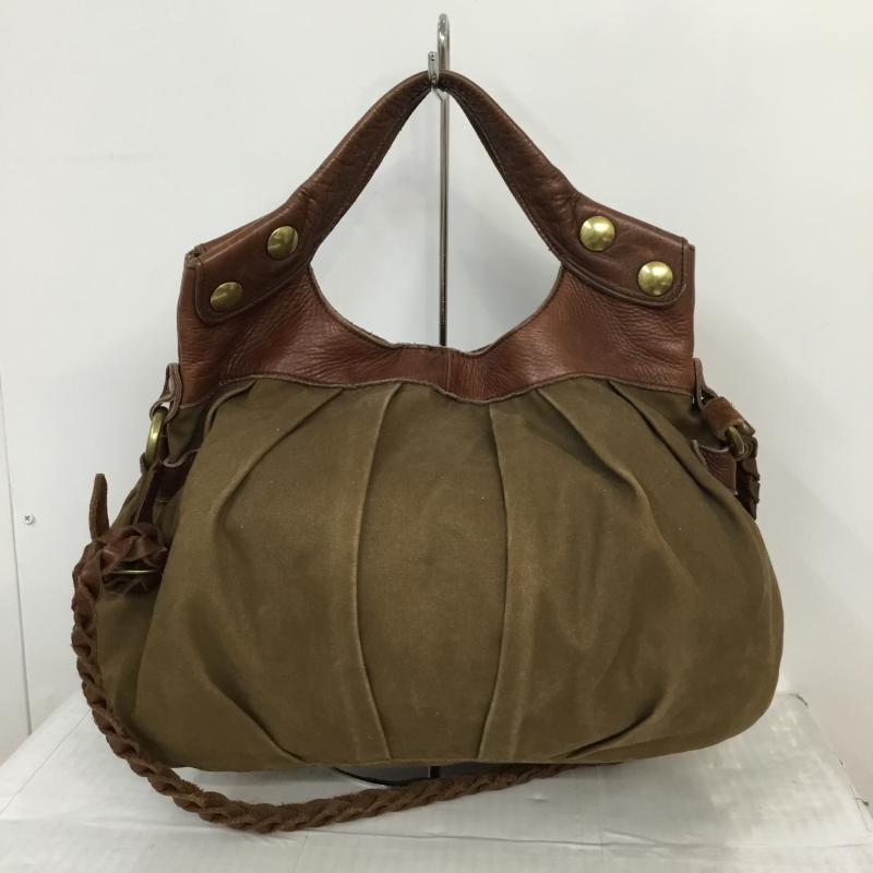 レガロ REGALO ハンドバッグ ハンドバッグ 2WAY ショルダーバッグ 無地 茶 / ブラウン / レディース USED 古着 中古 10045453