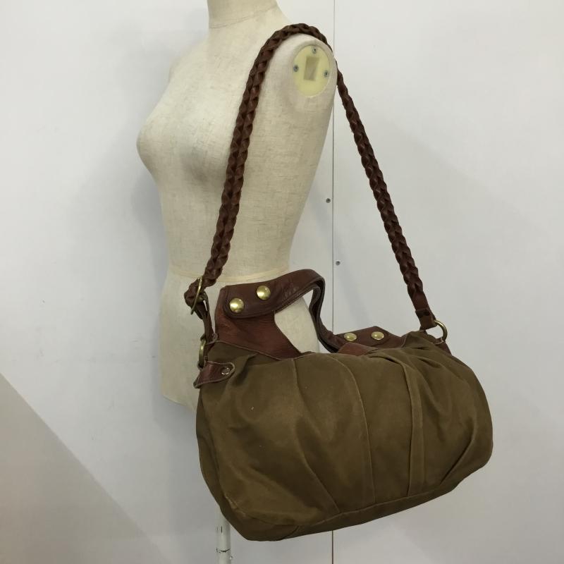 レガロ REGALO ハンドバッグ ハンドバッグ 2WAY ショルダーバッグ 無地 茶 / ブラウン / レディース USED 古着 中古 10045453