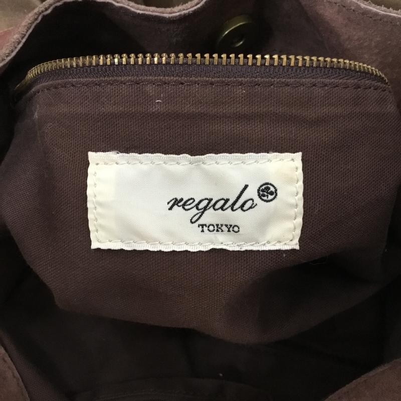 レガロ REGALO ハンドバッグ ハンドバッグ 2WAY ショルダーバッグ 無地 茶 / ブラウン / レディース USED 古着 中古 10045453