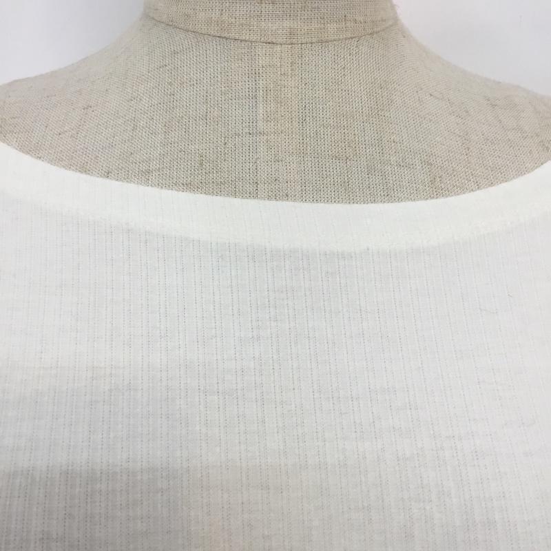 イーハイフンワールドギャラリー E hyphen world gallery カットソー 長袖 FREE 無地 白 / ホワイト /  レディース USED 古着 中古 10045657