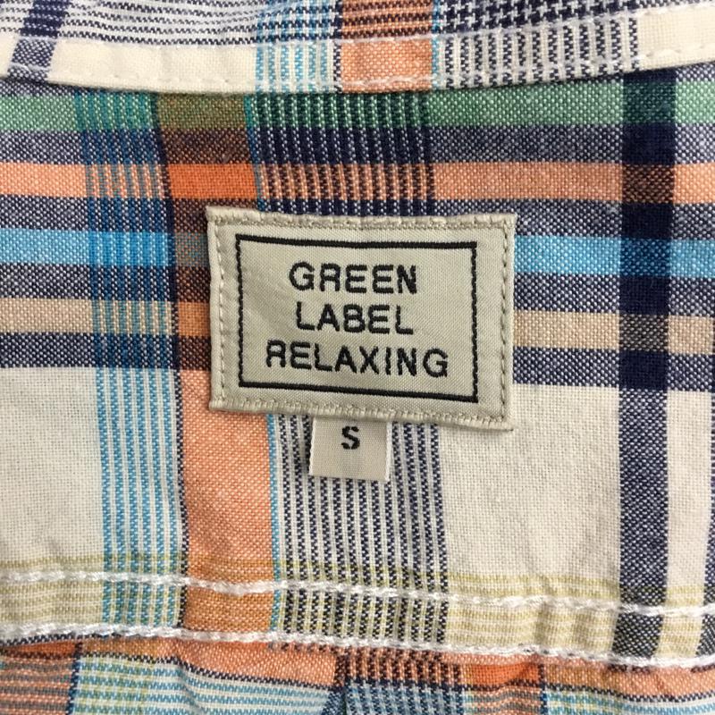 グリーンレーベルリラクシング green label relaxing シャツ、ブラウス 長袖 チェックシャツ S チェック マルチカラー / マルチカラー / メンズ USED 古着 中古 10045710