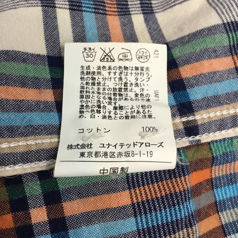 グリーンレーベルリラクシング green label relaxing シャツ、ブラウス 長袖 チェックシャツ S チェック マルチカラー / マルチカラー / メンズ USED 古着 中古 10045710
