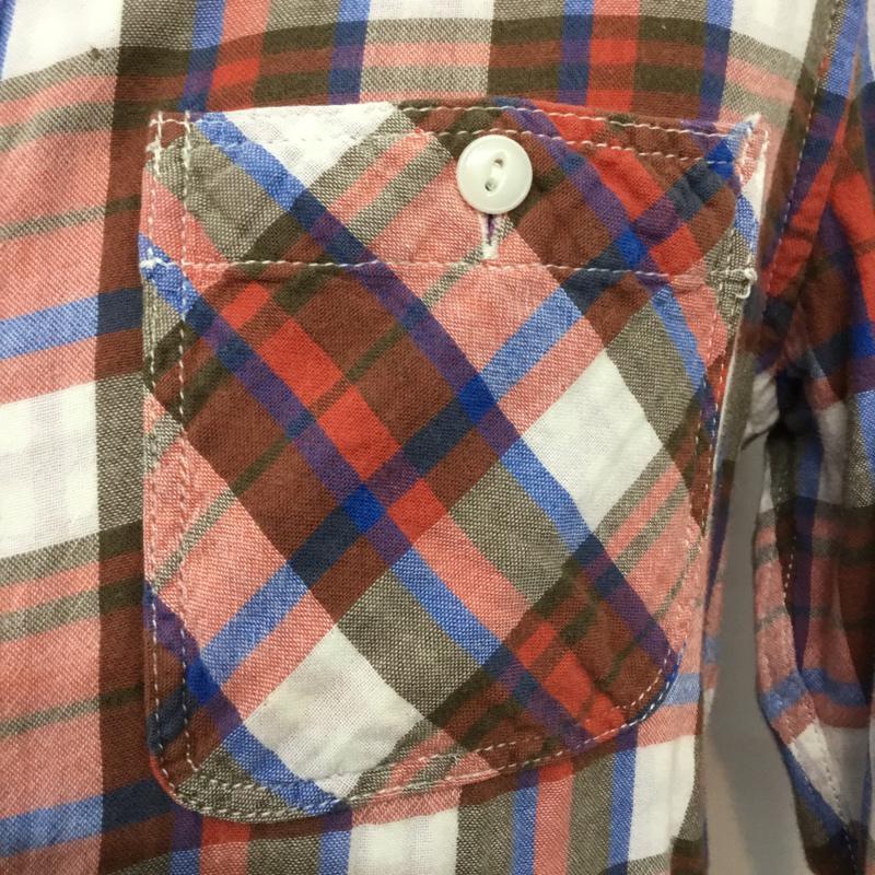 ビームス BEAMS シャツ、ブラウス 長袖 チェックシャツ S チェック マルチカラー / マルチカラー / メンズ USED 古着 中古 10045713