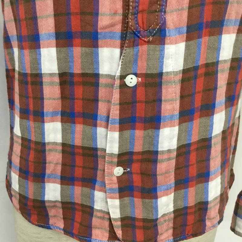 ビームス BEAMS シャツ、ブラウス 長袖 チェックシャツ S チェック マルチカラー / マルチカラー / メンズ USED 古着 中古 10045713