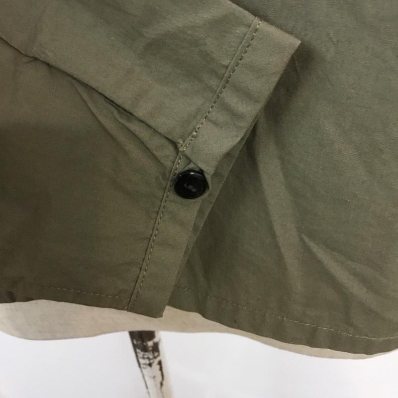 ヘリーハンセン HELLY HANSEN シャツ、ブラウス 長袖 タグ付き M 無地 カーキ / カーキ / レディース USED 古着 中古 10045738