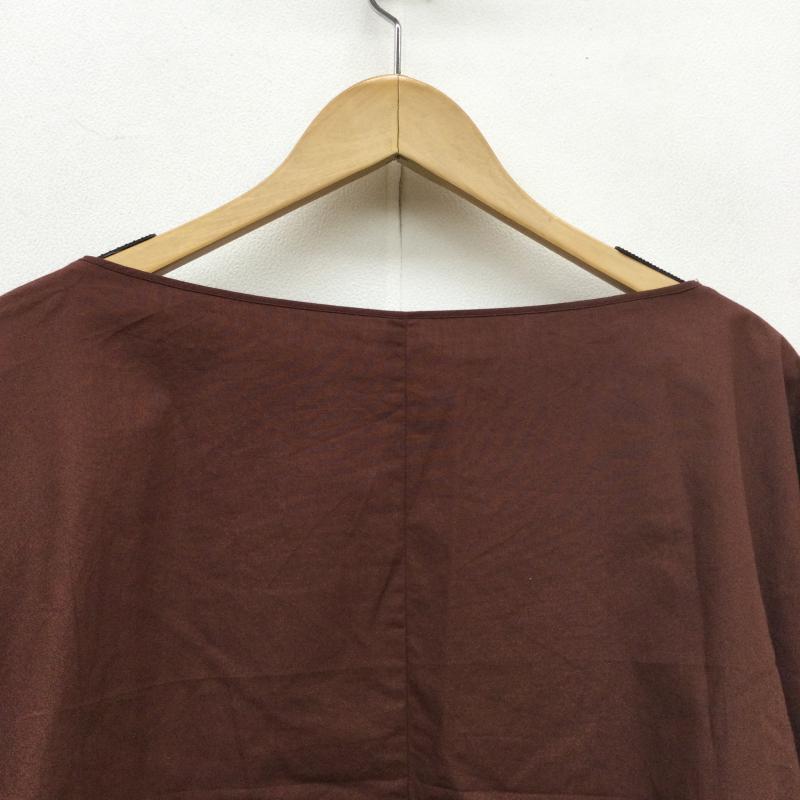ビューティアンドユース BEAUTY&YOUTH カットソー 長袖  えんじ / ワインレッド /  レディース USED 古着 中古 10045895