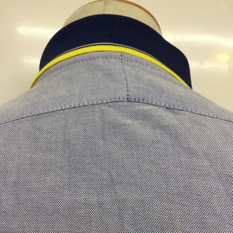 トゥモローランドトリコ TOMORROWLAND tricot シャツ、ブラウス 長袖 L 無地 黄 / イエロー / X 紺 / ネイビー / X 水色 / ライトブルー / メンズ USED 古着 中古 10046006