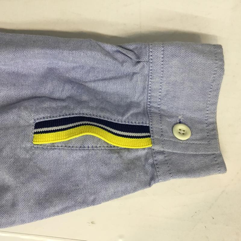 トゥモローランドトリコ TOMORROWLAND tricot シャツ、ブラウス 長袖 L 無地 黄 / イエロー / X 紺 / ネイビー / X 水色 / ライトブルー / メンズ USED 古着 中古 10046006