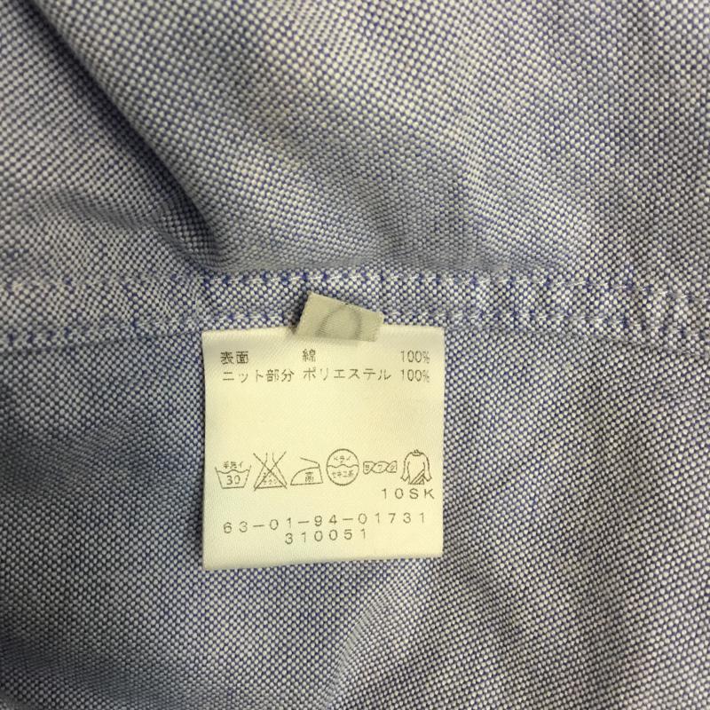 トゥモローランドトリコ TOMORROWLAND tricot シャツ、ブラウス 長袖 L 無地 黄 / イエロー / X 紺 / ネイビー / X 水色 / ライトブルー / メンズ USED 古着 中古 10046006