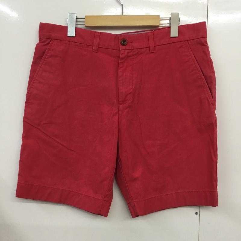 トミーヒルフィガー TOMMY HILFIGER パンツ ショートパンツ ハーフパンツ 34 無地 桃 / ピンク / メンズ USED 古着 中古 10046137