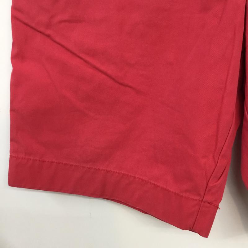 トミーヒルフィガー TOMMY HILFIGER パンツ ショートパンツ ハーフパンツ 34 無地 桃 / ピンク / メンズ USED 古着 中古 10046137