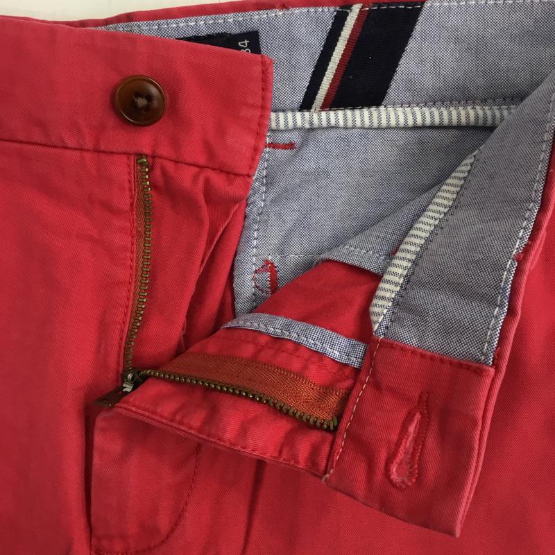 トミーヒルフィガー TOMMY HILFIGER パンツ ショートパンツ ハーフパンツ 34 無地 桃 / ピンク / メンズ USED 古着 中古 10046137