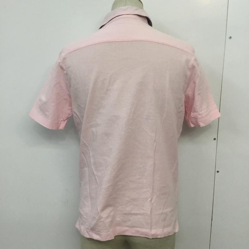 トゥモローランド TOMORROWLAND ポロシャツ 半袖 無地 桃 / ピンク / メンズ USED 古着 中古 10046247