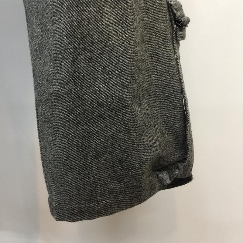 キート kiit パンツ スラックス 半端丈 ウール 1 無地 灰 / グレー / レディース USED 古着 中古 10046384