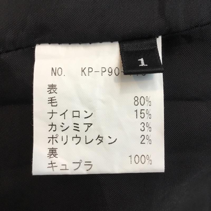 キート kiit パンツ スラックス 半端丈 ウール 1 無地 灰 / グレー / レディース USED 古着 中古 10046384