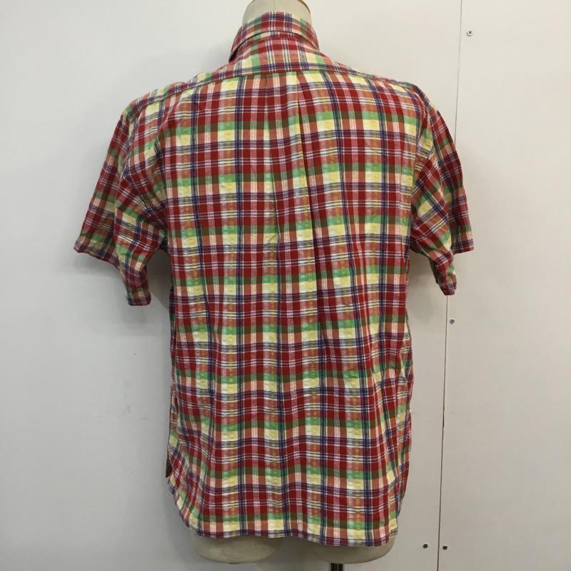 チャップスラルフローレン CHAPSRALPHLAUREN シャツ、ブラウス 半袖 チェック ボタンダウン M チェック マルチカラー / マルチカラー / メンズ USED 古着 中古 10046408