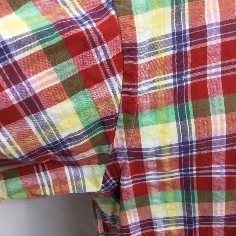 チャップスラルフローレン CHAPSRALPHLAUREN シャツ、ブラウス 半袖 チェック ボタンダウン M チェック マルチカラー / マルチカラー / メンズ USED 古着 中古 10046408