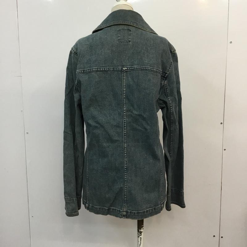 シップス SHIPS ジャケット、上着 ジャケット、ブレザー デニムジャケット M 無地 インディゴ / インディゴ / レディース USED 古着 中古 10046484