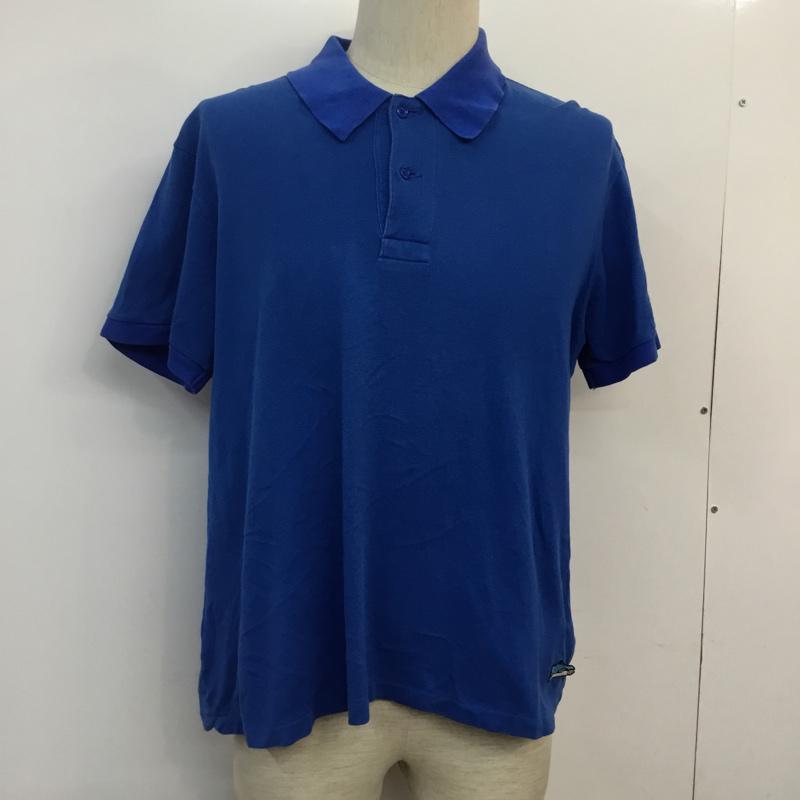 トゥモローランド TOMORROWLAND ポロシャツ 半袖 TOMORROWLAND×Julien David L 無地 X ワンポイント 青 / ブルー / メンズ USED 古着 中古 10046695
