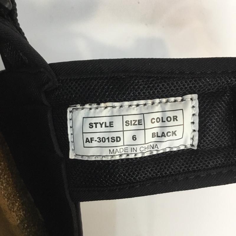 アルファインダストリー Alpha Industries サンダル サンダル AF-301SD MILITARY STRAP SANDAL 24.0cm 無地 黒 / ブラック / レディース USED 古着 中古 10046841