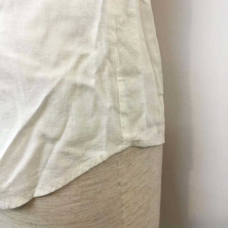 アーバンリサーチ URBAN RESEARCH シャツ、ブラウス 長袖 40 無地 白 / ホワイト / X 水色 / ライトブルー / メンズ USED 古着 中古 10046877