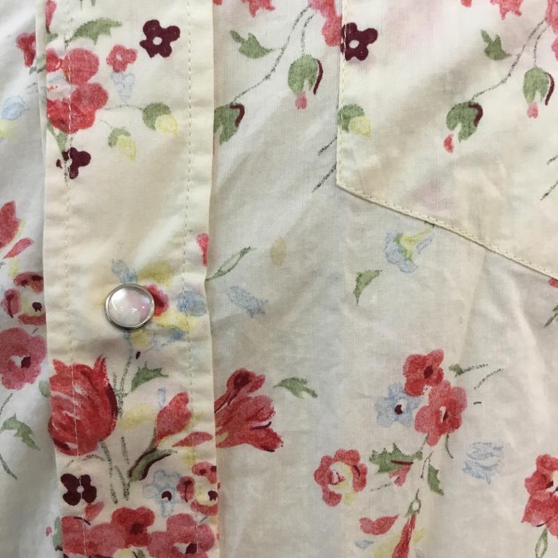 アーペーセー A.P.C. シャツ、ブラウス 長袖 M 花柄 オフホワイト / オフホワイト / メンズ USED 古着 中古 10046889