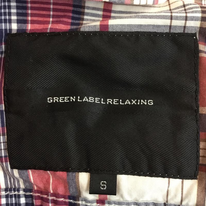 グリーンレーベルリラクシング green label relaxing トップス トップス S チェック マルチカラー / マルチカラー / メンズ USED 古着 中古 10046894