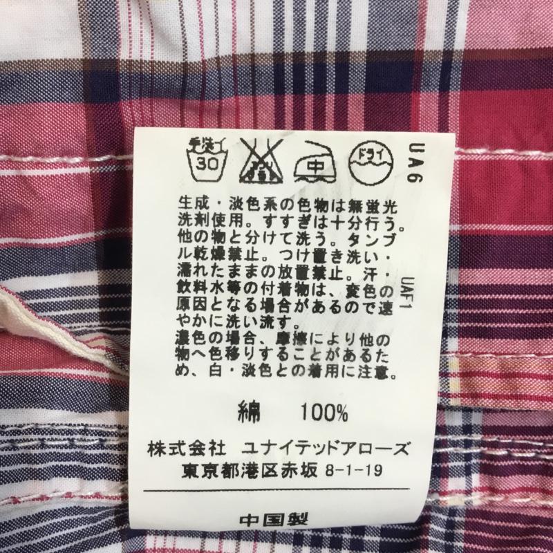 グリーンレーベルリラクシング green label relaxing トップス トップス S チェック マルチカラー / マルチカラー / メンズ USED 古着 中古 10046894