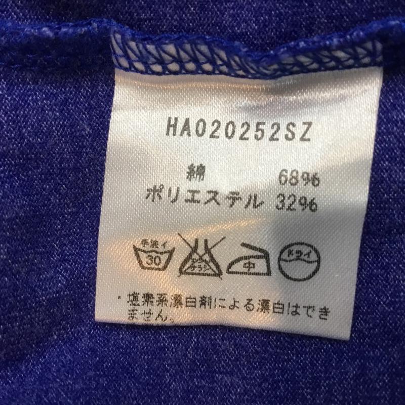 ハレ HARE Tシャツ 七分袖 M 無地 青 / ブルー / メンズ USED 古着 中古 10046911