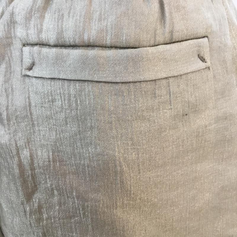 インデックス index パンツ ショートパンツ S 無地 金 / ゴールド / レディース USED 古着 中古 10046990