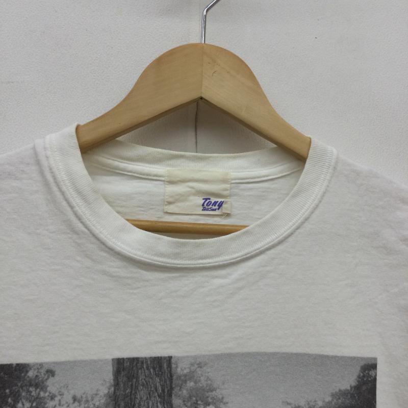 トニータイズサン TONY TAIZSUN Tシャツ 半袖 L プリント 白 / ホワイト / メンズ USED 古着 中古 10047008