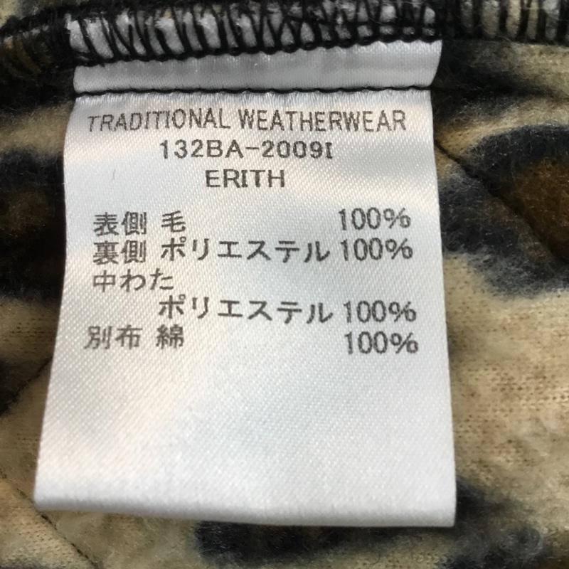 トラディショナルウェザーウェア Traditional Weatherwear コート コート一般 レオパード キルティングコート ウール 34 無地 黒 / ブラック / レディース USED 古着 中古 10047055