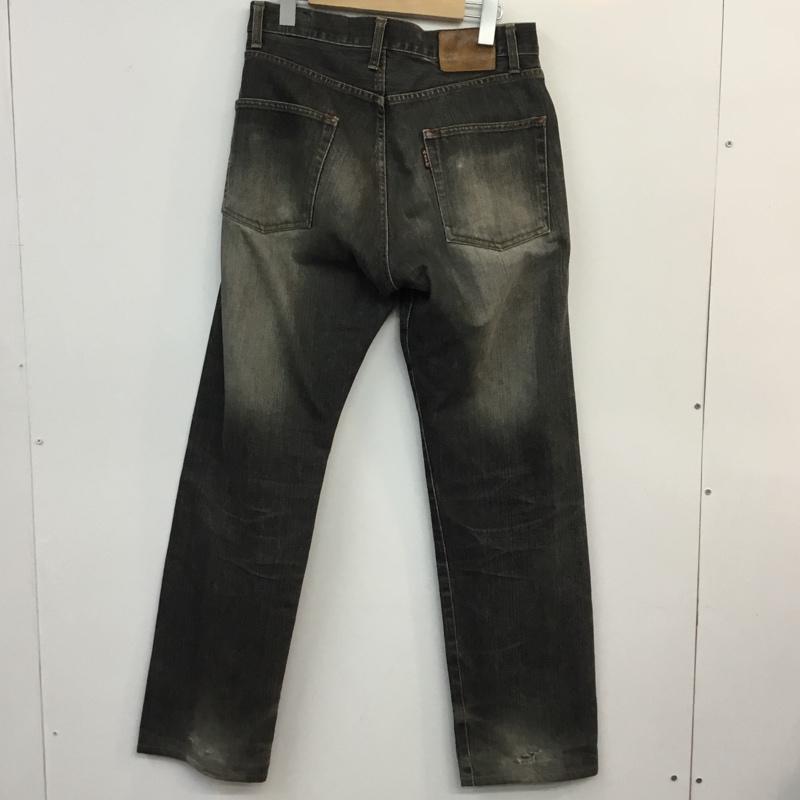 チキリヤ CHIKIRIYA パンツ デニム、ジーンズ ダメージ ジーパン 30 ダメージ加工 黒 / ブラック / メンズ USED 古着 中古 10047162