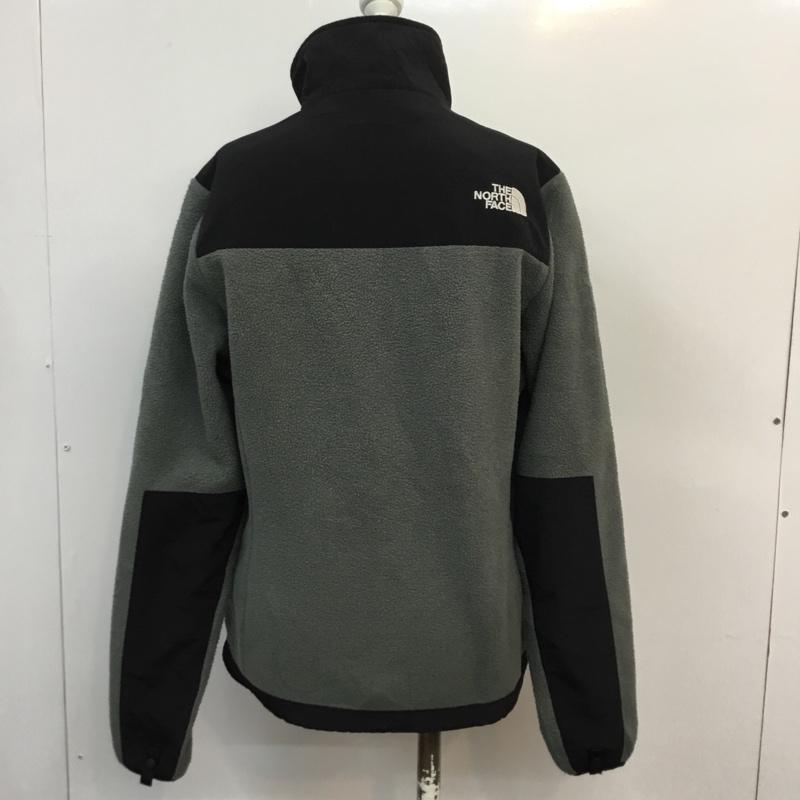 ザノースフェイス THE NORTH FACE ジャケット、上着 ジャンパー、ブルゾン ボアジャケット S ロゴ、文字 黒 / ブラック / X 灰 / グレー / レディース USED 古着 中古 10047197