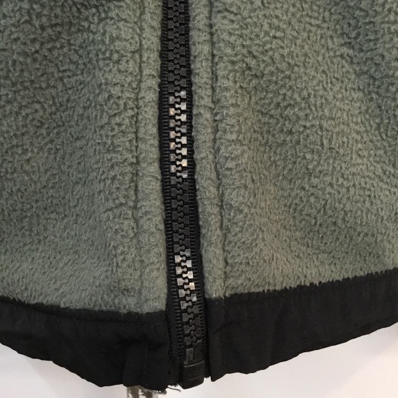 ザノースフェイス THE NORTH FACE ジャケット、上着 ジャンパー、ブルゾン ボアジャケット S ロゴ、文字 黒 / ブラック / X 灰 / グレー / レディース USED 古着 中古 10047197