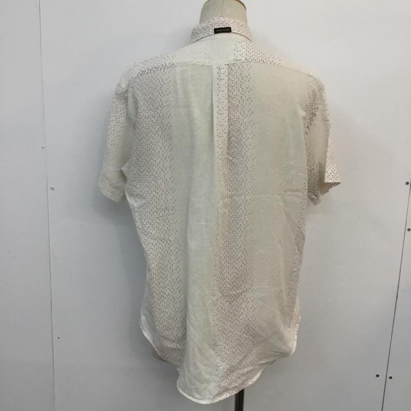 ボルコム VOLCOM シャツ、ブラウス 半袖 M 総柄 白 / ホワイト / メンズ USED 古着 中古 10047295