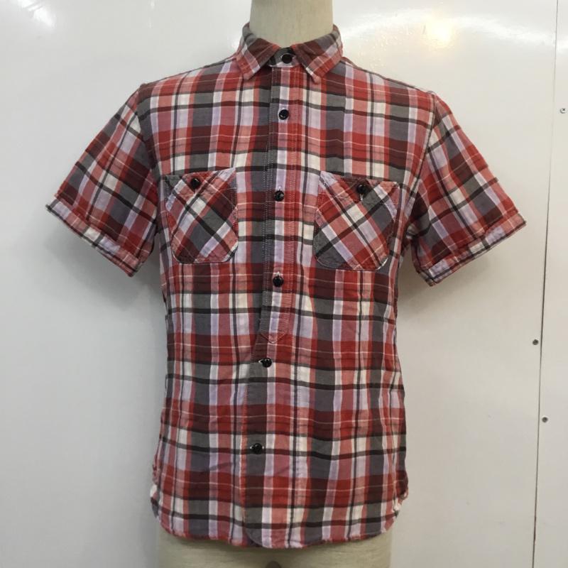 ビームス BEAMS シャツ、ブラウス 半袖 M チェック マルチカラー / マルチカラー / メンズ USED 古着 中古 10047296