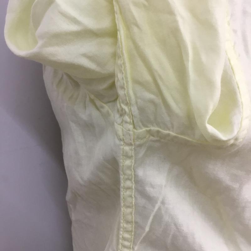 ビームス BEAMS シャツ、ブラウス 長袖 M 無地 黄緑 / イエローグリーン / メンズ USED 古着 中古 10047306