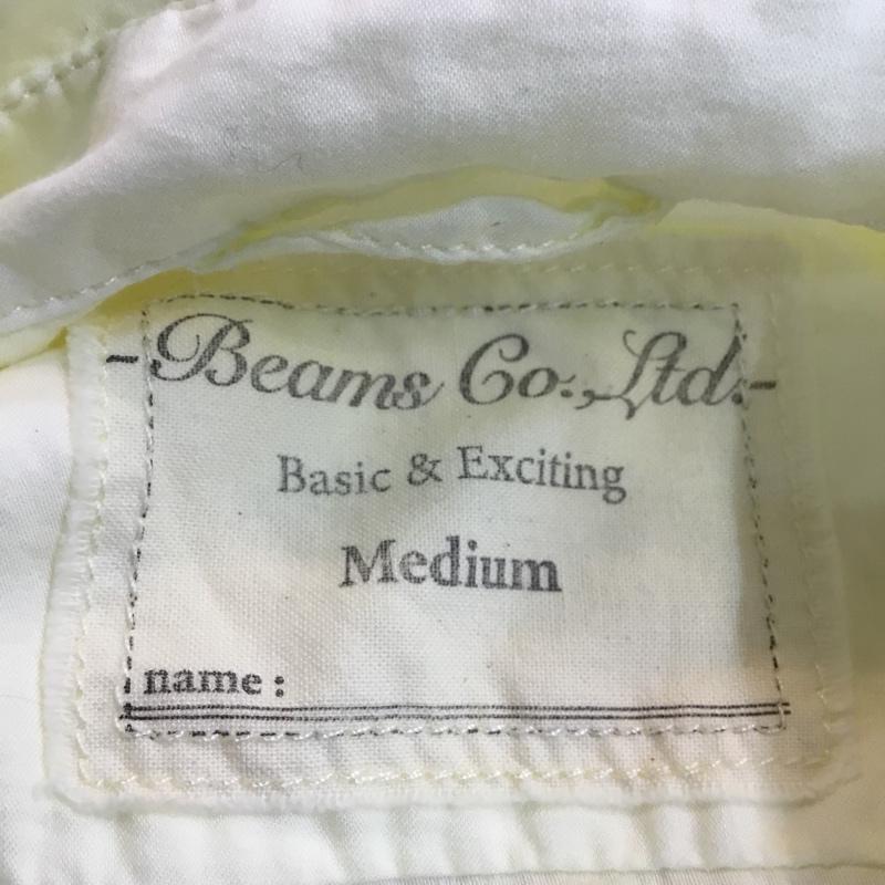ビームス BEAMS シャツ、ブラウス 長袖 M 無地 黄緑 / イエローグリーン / メンズ USED 古着 中古 10047306