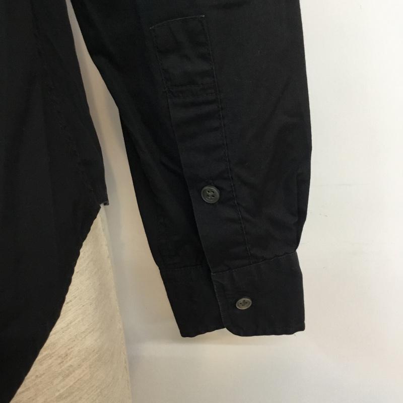 ハレ HARE シャツ、ブラウス 長袖 S 無地 黒 / ブラック / メンズ USED 古着 中古 10047307