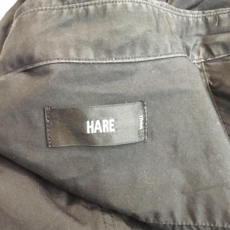 ハレ HARE シャツ、ブラウス 長袖 S 無地 黒 / ブラック / メンズ USED 古着 中古 10047307