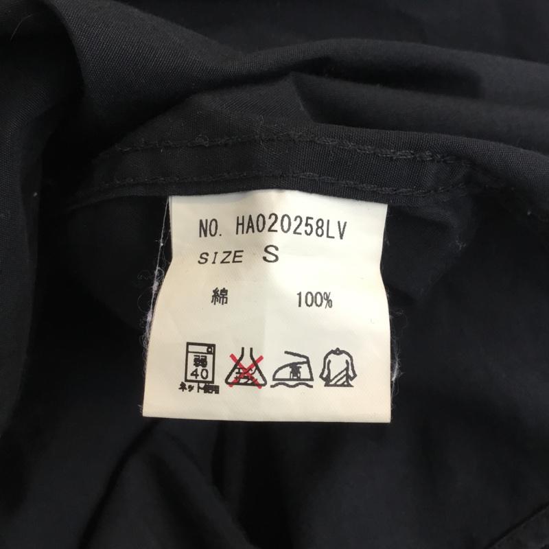 ハレ HARE シャツ、ブラウス 長袖 S 無地 黒 / ブラック / メンズ USED 古着 中古 10047307