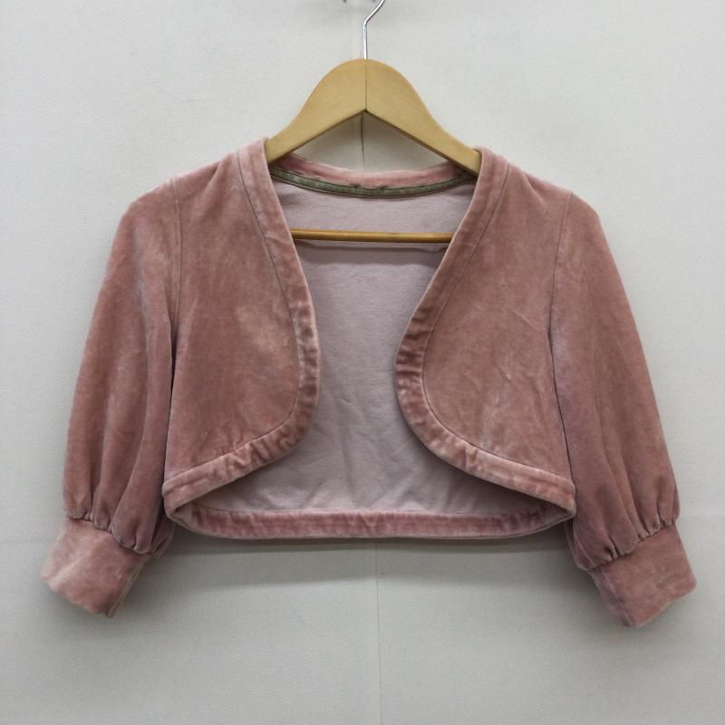 バーバリーブルーレーベル BURBERRY BLUE LABEL トップス トップス 2点セット ボレロ ワンピース 38 桃 / ピンク / レディース USED 古着 中古 10047353