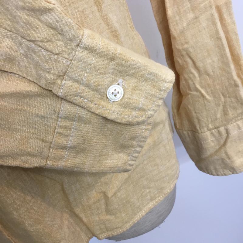 ビーミングライフストアバイビームス B:MING LIFESTORE by BEAMS シャツ、ブラウス 長袖 ボタンダウンシャツ M 無地 橙 / オレンジ / メンズ USED 古着 中古 10047452