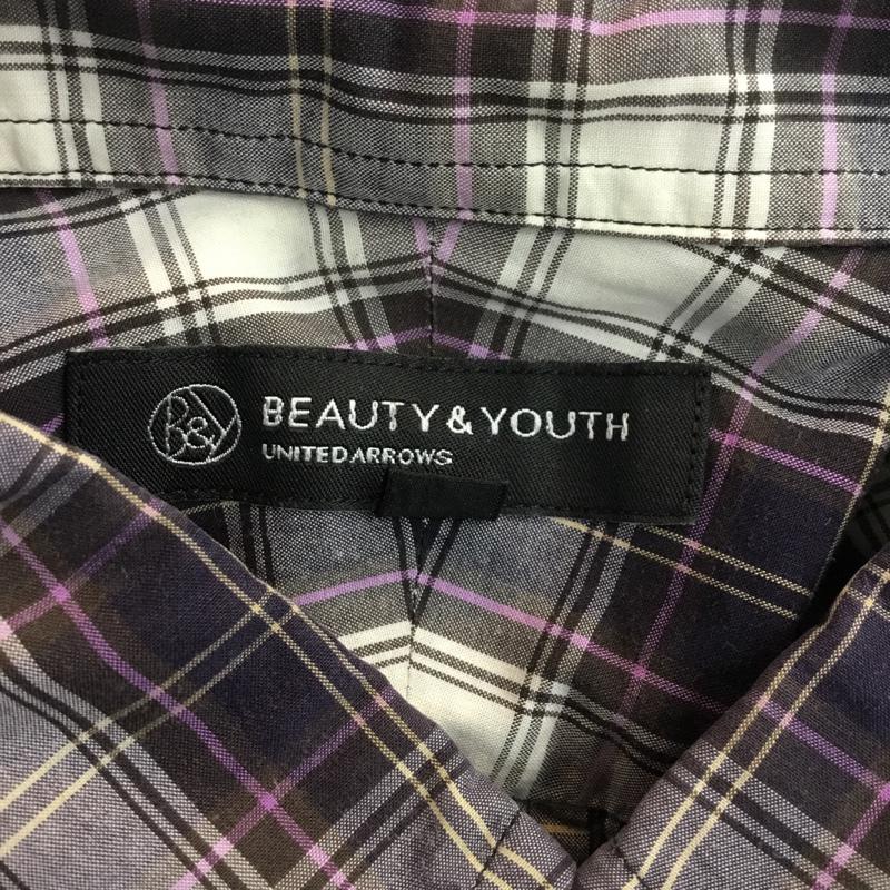 ビューティアンドユースユナイテッドアローズ BEAUTY&YOUTH UNITED ARROWS シャツ、ブラウス 半袖 ボタンダウンシャツ S チェック マルチカラー / マルチカラー / メンズ USED 古着 中古 10047540