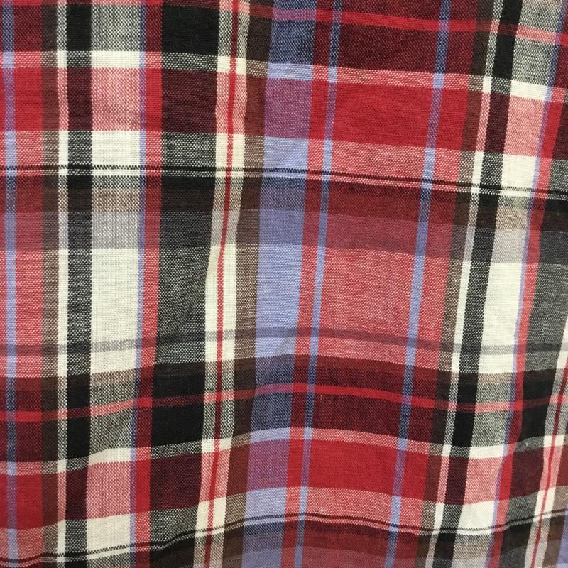 グリーンレーベルリラクシング green label relaxing シャツ、ブラウス 半袖 ボタンダウンシャツ M チェック マルチカラー / マルチカラー / メンズ USED 古着 中古 10047545