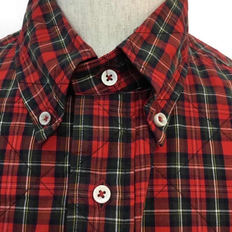 ユナイテッドアローズブルーレーベル UNITEDARROWSBLUELABEL シャツ、ブラウス 半袖 ボタンダウンシャツ 3 チェック マルチカラー / マルチカラー / メンズ USED 古着 中古 10047552