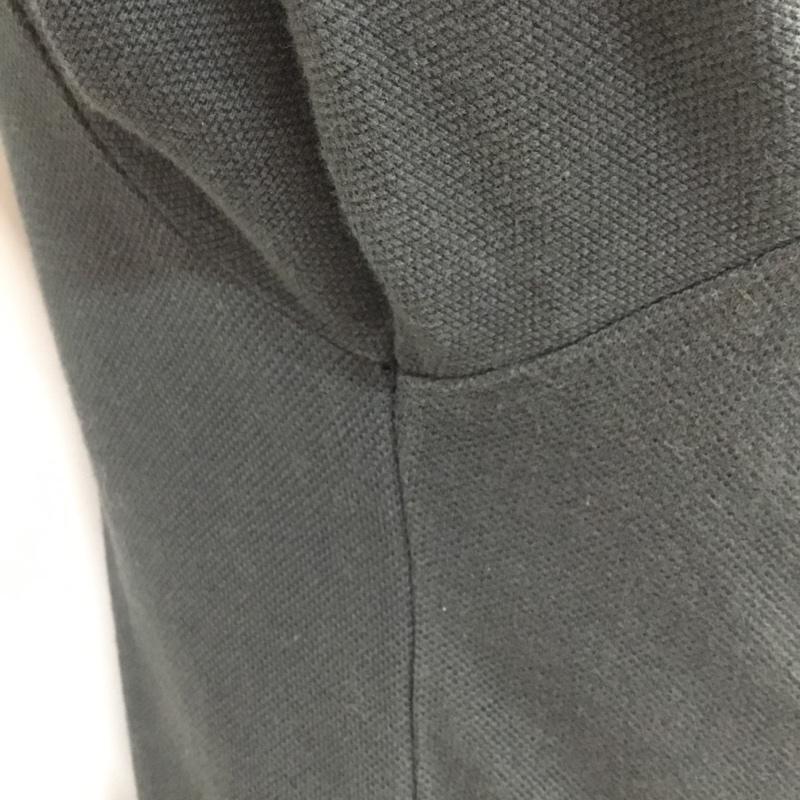 アディダス adidas ポロシャツ 半袖 M 無地 X ワンポイント 黄緑 / イエローグリーン / X 黒 / ブラック / メンズ USED 古着 中古 10047553