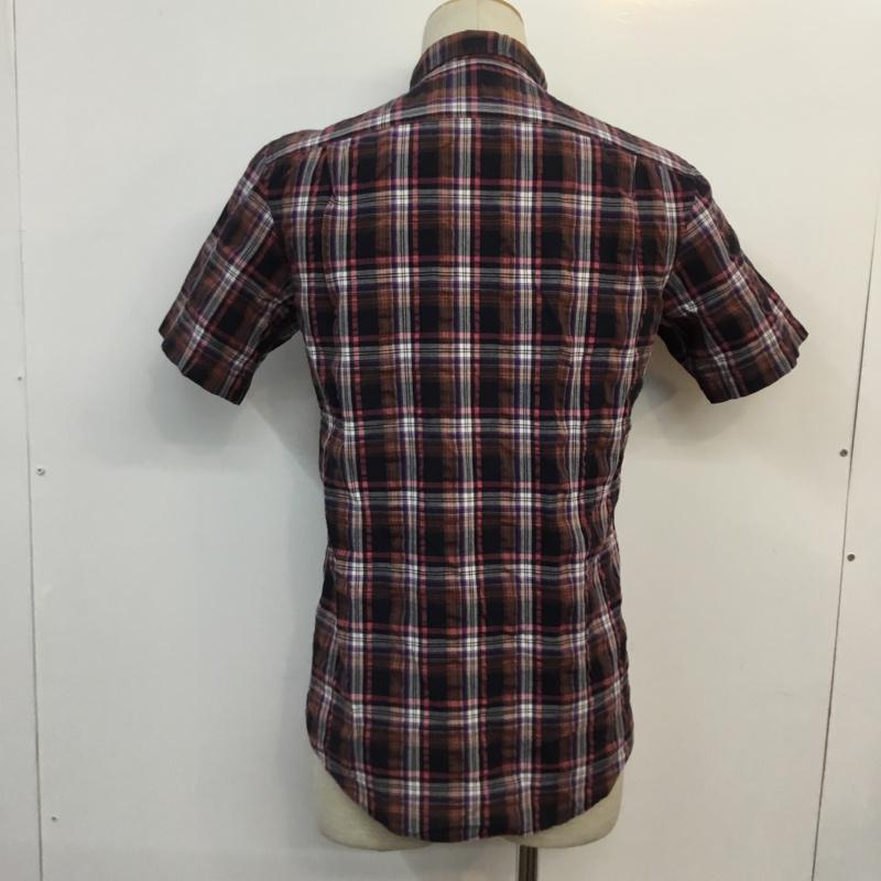 アーバンリサーチ URBAN RESEARCH シャツ、ブラウス 半袖 40 チェック マルチカラー / マルチカラー / メンズ USED 古着 中古 10047557