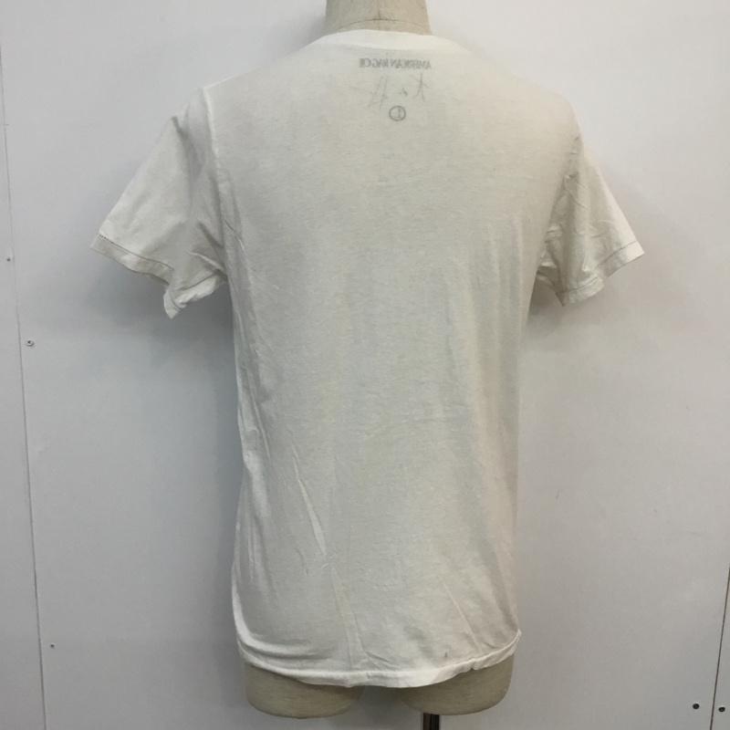 アメリカンラグシー AMERICAN RAG CIE Tシャツ 半袖 L 無地 X ロゴ、文字 白 / ホワイト / メンズ USED 古着 中古 10047565